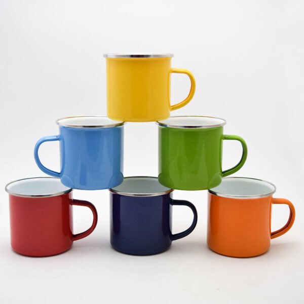 10oz 、12oz Full Color  Enamel Mug