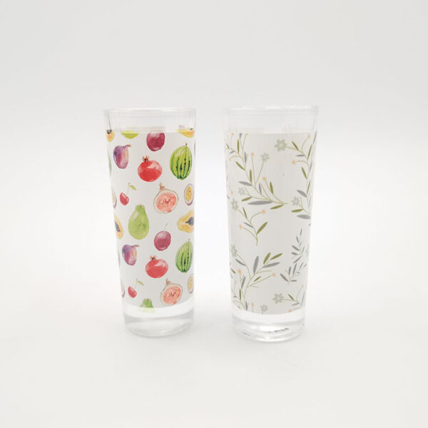 3oz Shot Glass Mug with White Patch