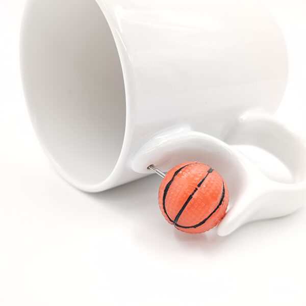 11oz sublimation Basketball mug - Image 5