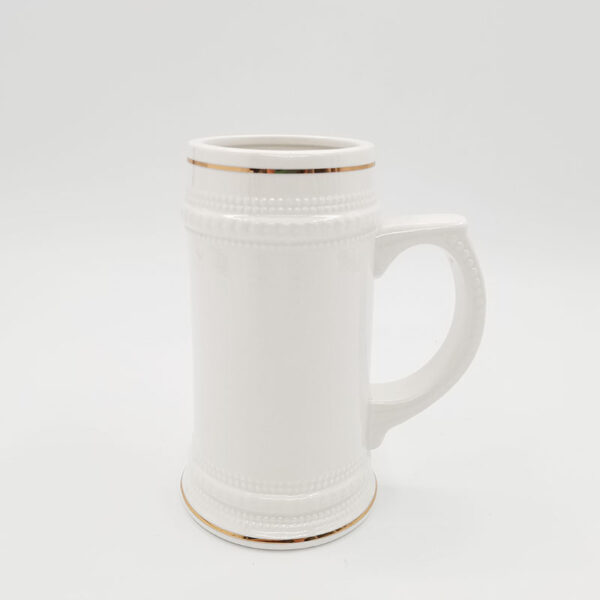 22oz Beer Mug(Gold Rim) - Image 6
