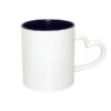 11oz Two-Tone Color Mug with Heart Handle - Image 6