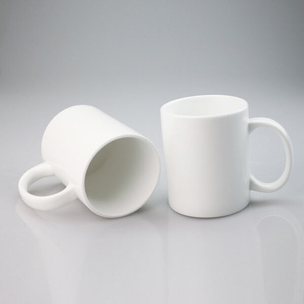 11oz Sublimation reinforced porcelain white mug - Image 2