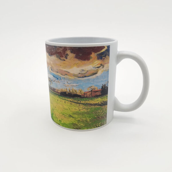 11oz White Coated Mug (Matt) - Image 2