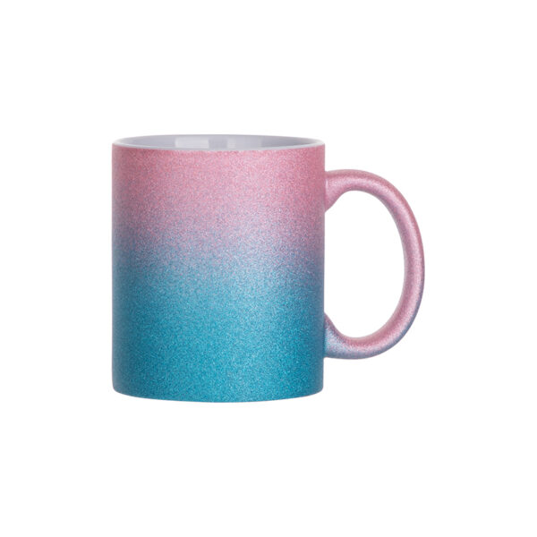 11oz Gradient Bottom Glitter Mug - Image 4