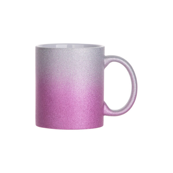 11oz Gradient Bottom Glitter Mug - Image 3